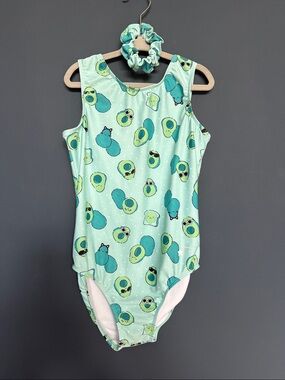 Destira Avocado Print Leotard
